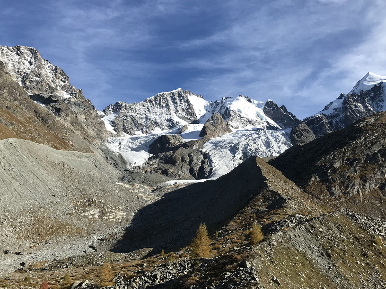 3. Rang: Gletscherrückzug am Bianco-Grat, von Thomas Mühlethaler
